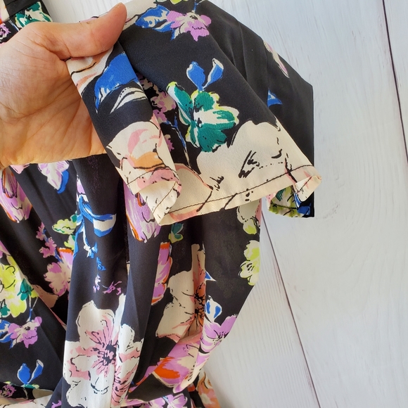 Band of Gypsies Strapless floral jumpsuit - Picture 5 of 16